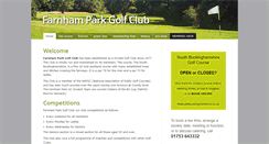 Desktop Screenshot of farnhampark.co.uk